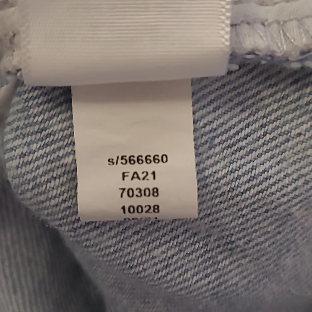 LOFT Light Blue‎ Straight Leg Jeans for women zise m used good condition.